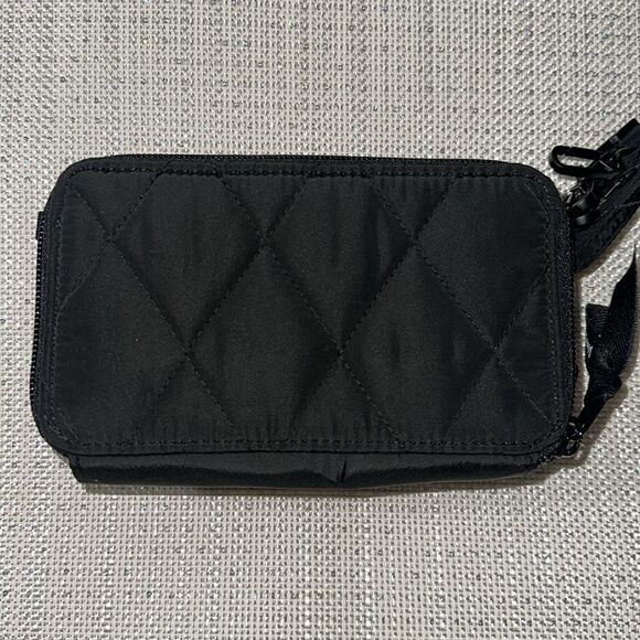 Vera Bradley RFID 3 in 1 Black Ultralight Quilted Water Repellent Crossbody Bag - Picture 12 of 17